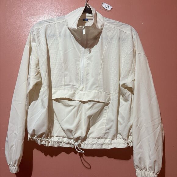 Old Navy Womens Cropped Sweater XS Extra Small White Activewear Athletic - Picture 1 of 9